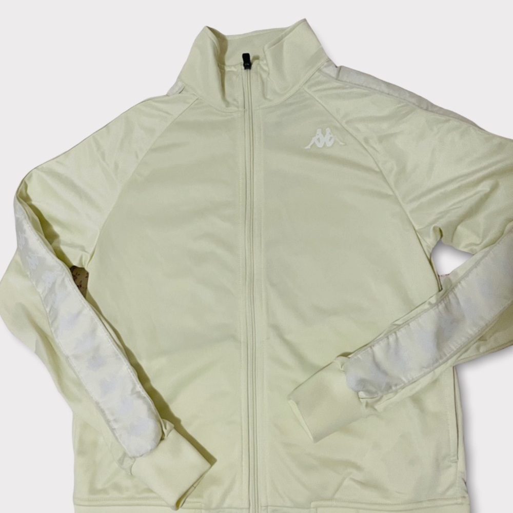 Kappa white track jacket brand new size XS
